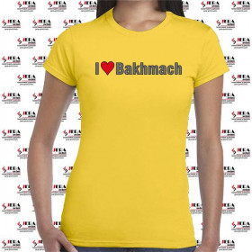 Футболка "I Love Bakhmach" жіноча Футболка "I Love Bakhmach" жіноча
