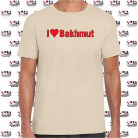 Футболка "I Love Bakhmut" чоловіча Футболка "I Love Bakhmut" чоловіча