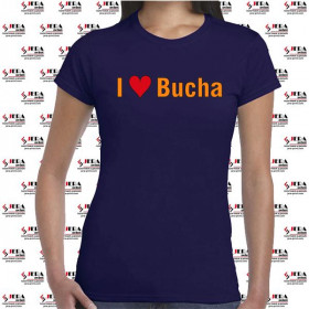 Футболка "I Love Bucha" жіноча Футболка "I Love Bucha" жіноча