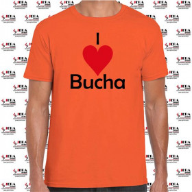 Футболка "I Love Bucha " чоловіча Футболка "I Love Bucha " чоловіча