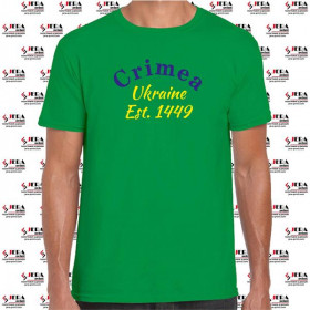 Футболка "Crimea, Ukraine, Est 1449" чоловіча Футболка "Crimea, Ukraine, Est 1449" чоловіча