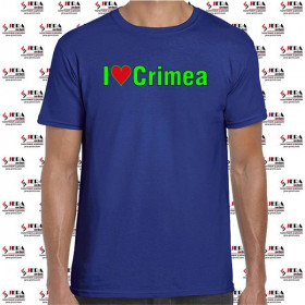 Футболка "I Love Crimea" чоловіча Футболка "I Love Crimea" чоловіча