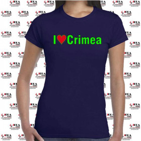 Футболка "I Love Crimea" жіноча Футболка "I Love Crimea" жіноча