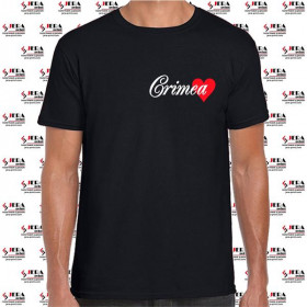 Футболка "Crimea in the heart" чоловіча Футболка "Crimea in the heart" чоловіча
