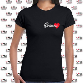 Футболка "Crimea in the heart" жіноча Футболка "Crimea in the heart" жіноча