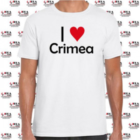 Футболка "I Love Crimea " чоловіча Футболка "I Love Crimea " чоловіча
