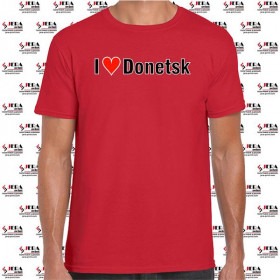 Футболка "I Love Donetsk" чоловіча Футболка "I Love Donetsk" чоловіча