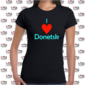 Футболка "I Love Donetsk " жіноча Футболка "I Love Donetsk " жіноча