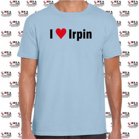 Футболка "I Love Irpin" чоловіча Футболка "I Love Irpin" чоловіча