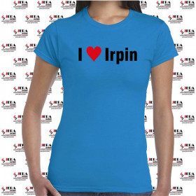 Футболка "I Love Irpin" жіноча Футболка "I Love Irpin" жіноча