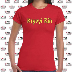 Футболка "Kryvyi Rih" жіноча Футболка "Kryvyi Rih" жіноча