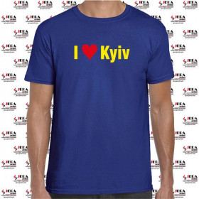 Футболка "I love Kyiv" чоловіча Футболка "I love Kyiv" чоловіча
