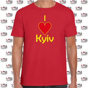 Футболка "I Love Kyiv " чоловіча Футболка "I Love Kyiv " чоловіча