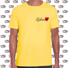 Футболка "Luhansk in the heart" чоловіча Футболка "Luhansk in the heart" чоловіча