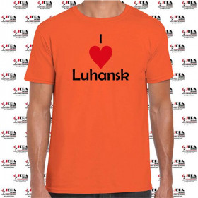 Футболка "I Love Luhansk " чоловіча Футболка "I Love Luhansk " чоловіча