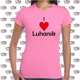 Футболка "I Love Luhansk " жіноча Футболка "I Love Luhansk " жіноча