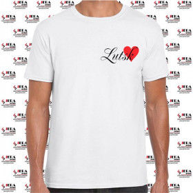 Футболка "Lutsk in the heart" чоловіча Футболка "Lutsk in the heart" чоловіча