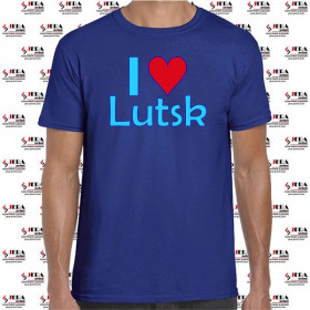 Футболка "I Love Lutsk " чоловіча Футболка "I Love Lutsk " чоловіча