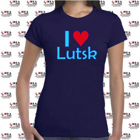 Футболка "I Love Lutsk " жіноча Футболка "I Love Lutsk " жіноча