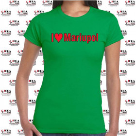 Футболка "I Love Mariupol" жіноча Футболка "I Love Mariupol" жіноча