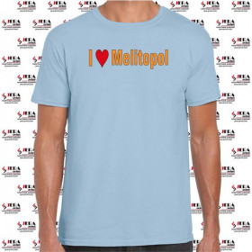 Футболка "I Love Melitopol" чоловіча Футболка "I Love Melitopol" чоловіча