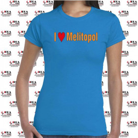 Футболка "I Love Melitopol" жіноча Футболка "I Love Melitopol" жіноча
