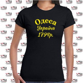Футболка "Одеса, Україна, 1794 р." жіноча Футболка "Одеса, Україна, 1794 р." жіноча