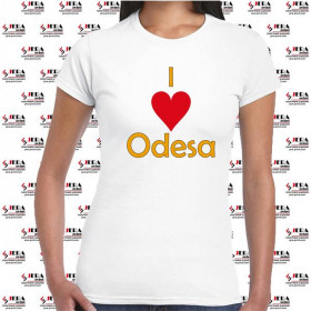Футболка "I Love Odesa " жіноча Футболка "I Love Odesa " жіноча