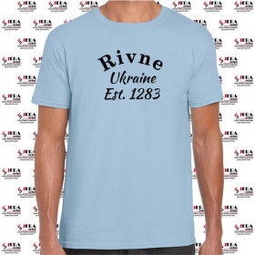 Футболка "Rivne, Ukraine, Est 1283" чоловіча