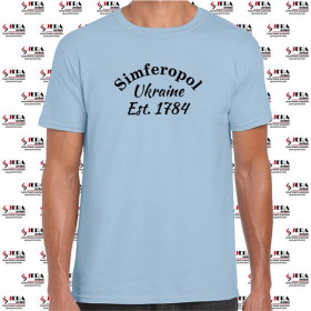 Футболка "Simferopol, Ukraine, Est 1784" чоловіча