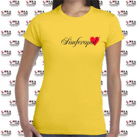 Футболка "Simferopol in the heart" жіноча