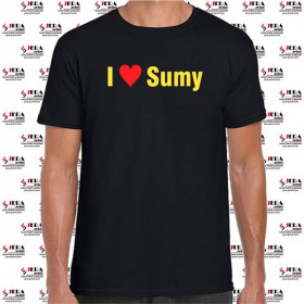 Футболка "I love Sumy" чоловіча Футболка "I love Sumy" чоловіча
