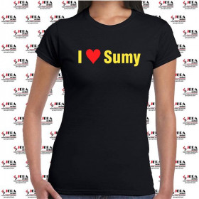 Футболка "I love Sumy" жіноча Футболка "I love Sumy" жіноча