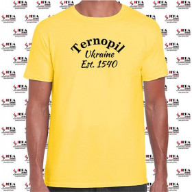 Футболка "Ternopil, Ukraine, Est 1540" чоловіча Футболка "Ternopil, Ukraine, Est 1540" чоловіча
