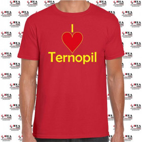 Футболка "I Love Ternopil " чоловіча Футболка "I Love Ternopil " чоловіча