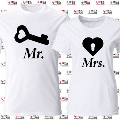 Футболки парні "Mr&Mrs" Футболки парні "Mr&Mrs"